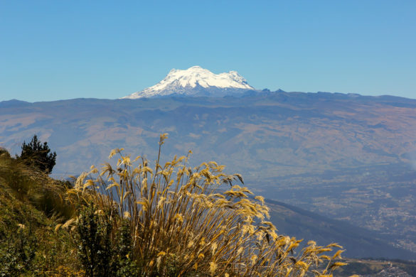 Quito - Vue Cayambe