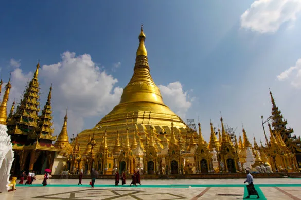 Yangoun Pagode Birmanie