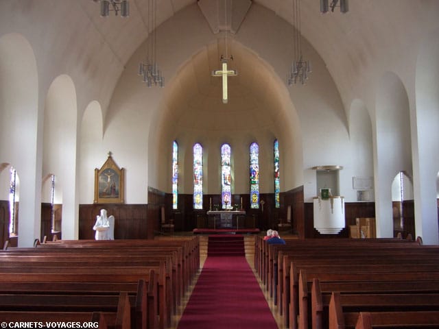 Akureyri intérieur église Islande