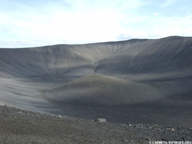 Hverfjall lac Myvatn Islande