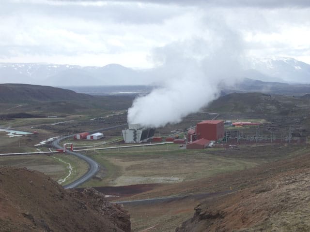 Islande centrale géothermique