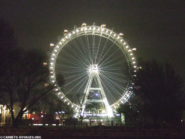 Grande roue parc Prater visiter Vienne en 4 jours
