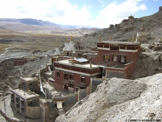 monastère de Sakya tibet