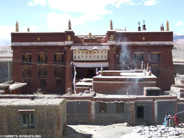 monastère de Sakya tibet