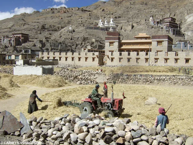 monastère de Sakya tibet