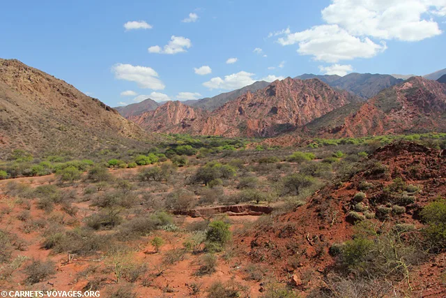 Quebrada Cafayate boucle sud Salta Argentine