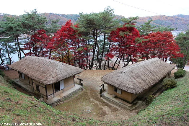 Village traditionnel d'Andong Corée du Sud