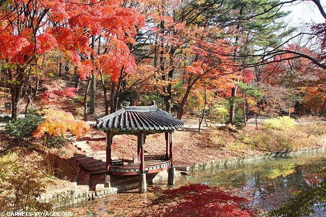 Jardin secret (Biwon) Séoul Corée du Sud