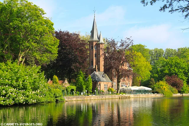 Le Minnewater (lac d'Amour) Bruges