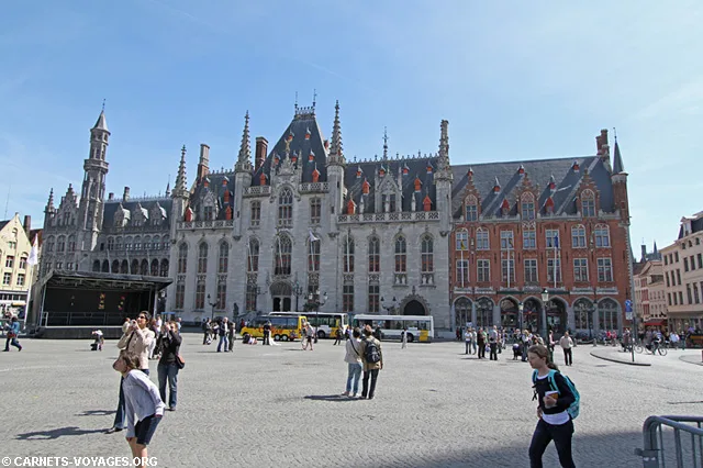 Le Markt (Grand-Place) Bruges Belgique