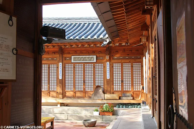 Séoul village hanok Bukchon