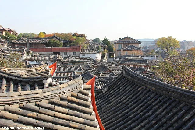 Séoul village hanok Bukchon