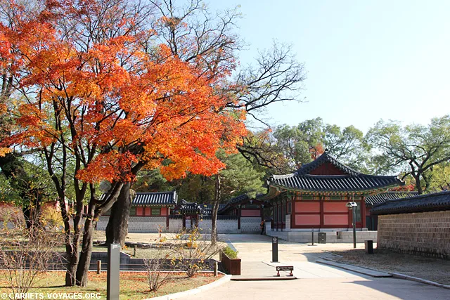 Palais Changdeokgung Séoul Corée du Sud