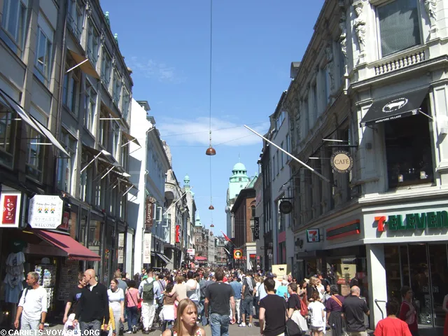 Rue Stroget visiter Copenhague