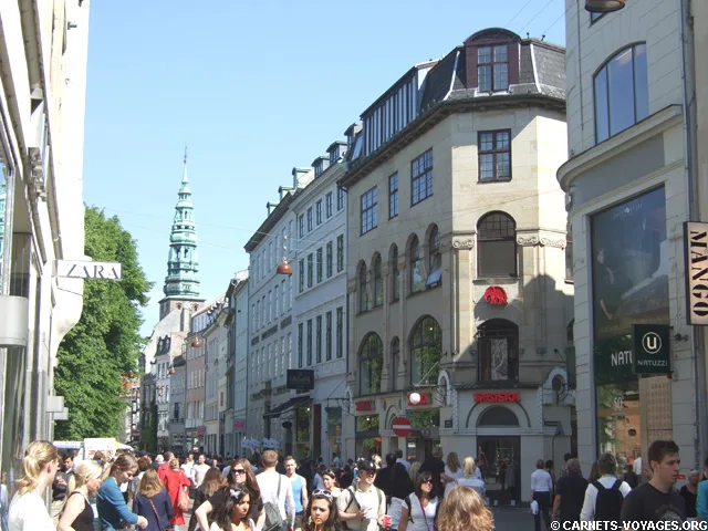 Rue Stroget visiter Copenhague