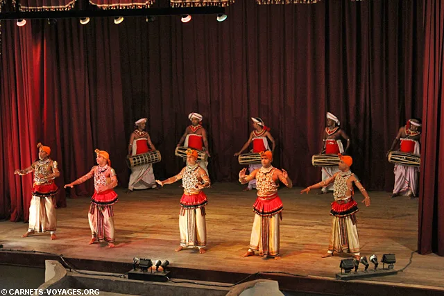 Spectacle de danse Kandy Sri Lanka