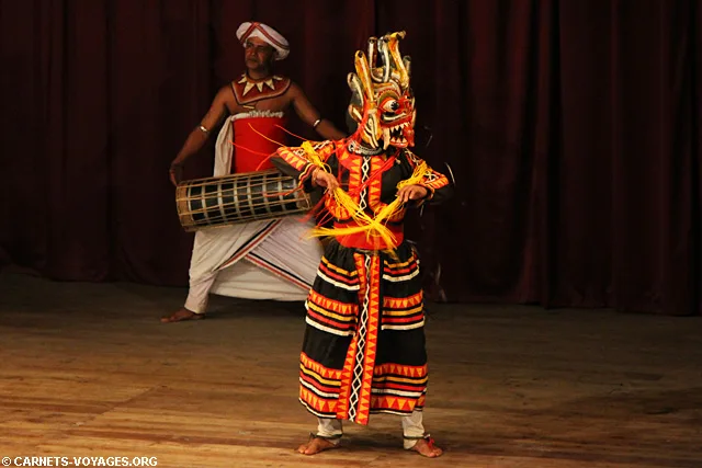Spectacle de danse Kandy Sri Lanka