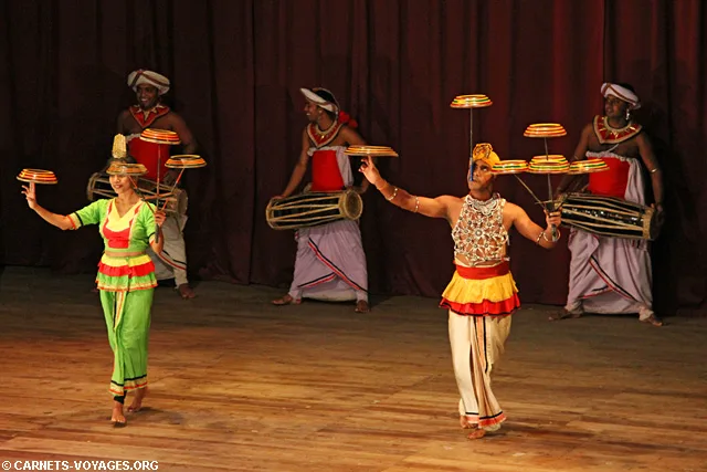 Spectacle de danse Kandy Sri Lanka