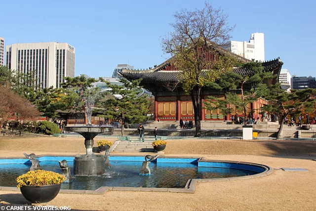 Palais Deoksugung Séoul Corée du Sud