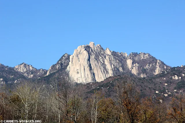 Parc National de Bukhansan Dobongsan Corée du Sud