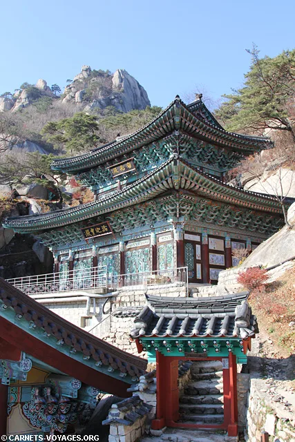 Temple Mangwol-sa Corée du Sud