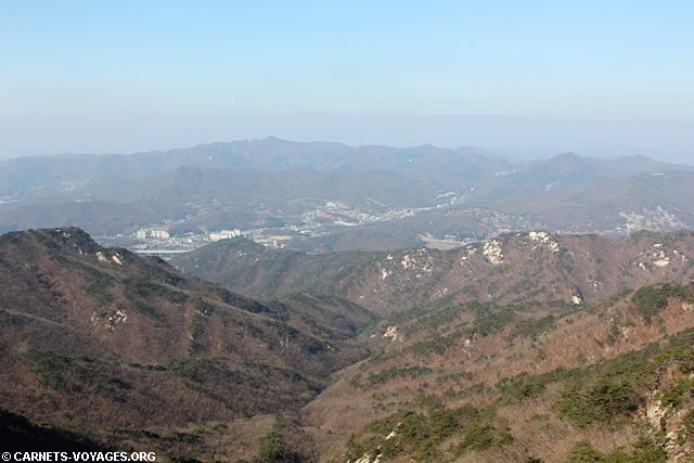 Jaunbong randonnée dans le parc National de Bukhansan Dobongsan Corée du Sud