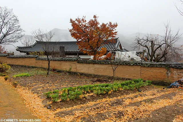 Village historique de Hahoe Corée du Sud