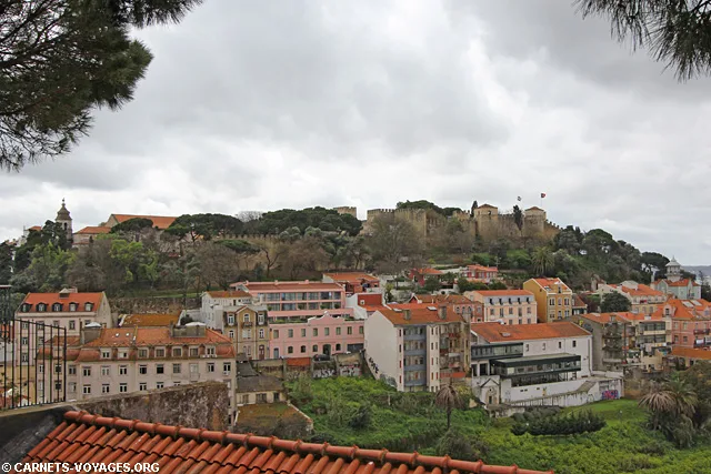 Belvédère vue sur Lisbonne Portugal