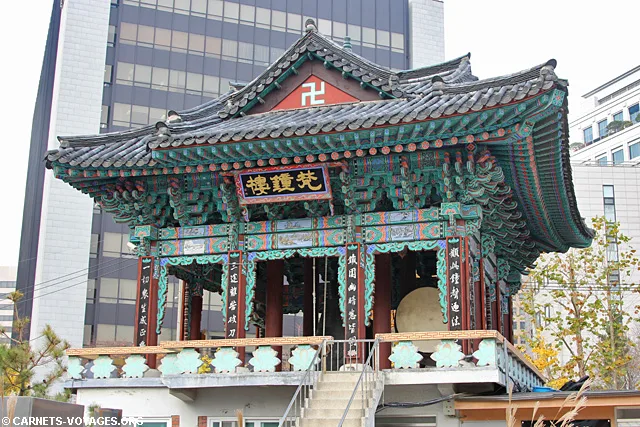 Temple Jogye-sa Séoul Corée du Sud