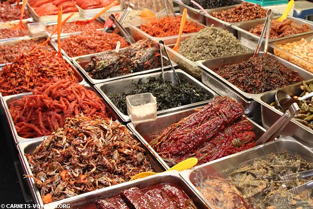 Marché Namdaemun Séoul Corée du Sud