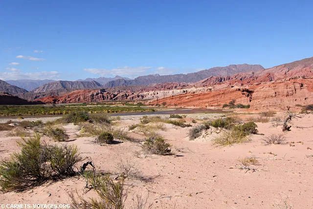 Quebrada Cafayate boucle sud Salta Argentine