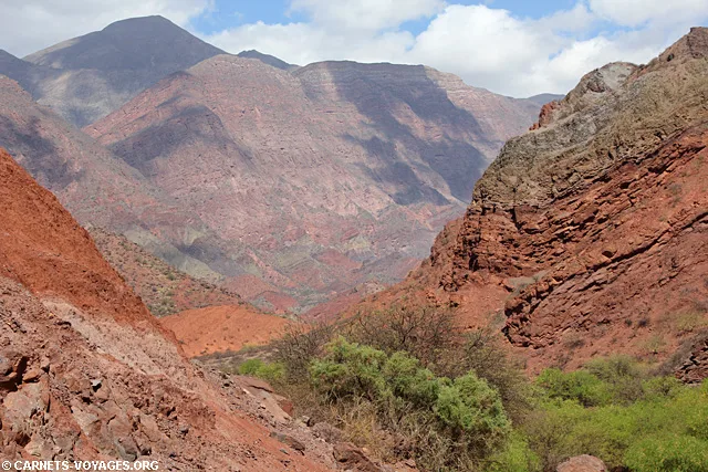 Quebrada Cafayate boucle sud Salta Argentine