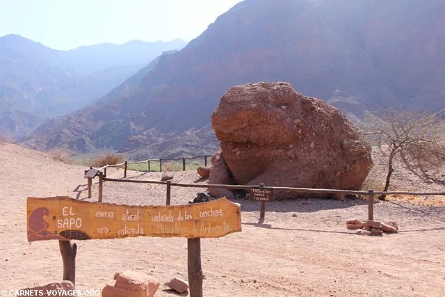 Quebrada Cafayate boucle sud Salta Argentine