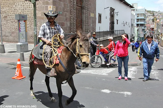 Quito vieille ville coloniale