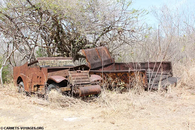 vestige véhicule militaire santa rosa costa rica