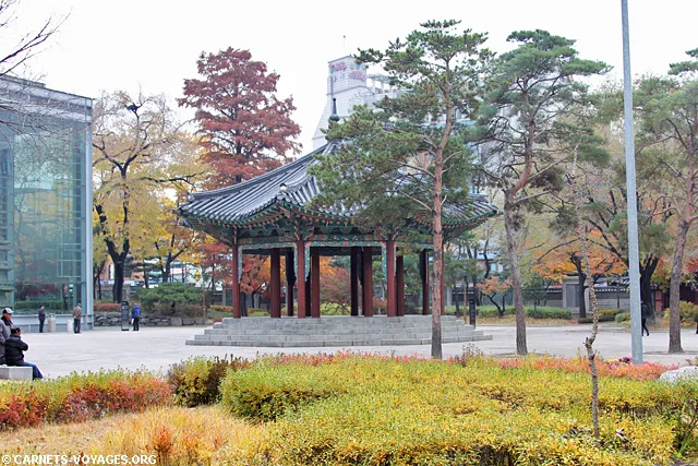 Parc Tapgol Séoul Corée du Sud