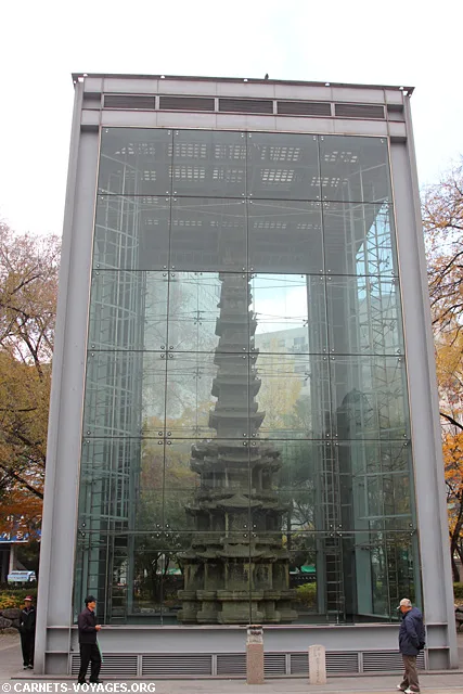 Pagode du parc Tapgol Séoul Corée du Sud