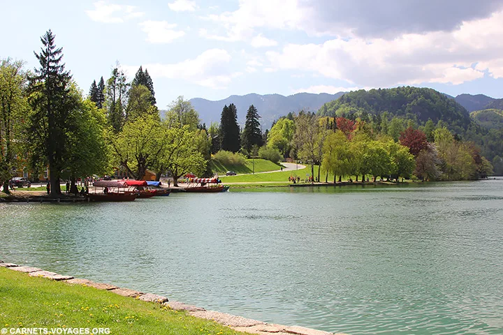 Visiter lac de Bled Slovénie