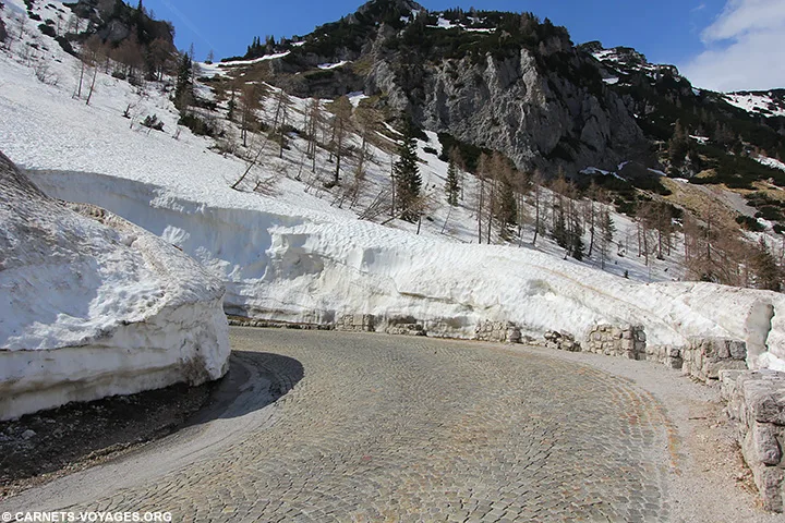 Route du col du Vrsic Slovénie