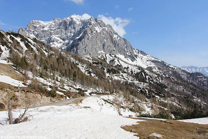Route du col du Vrsic Slovénie
