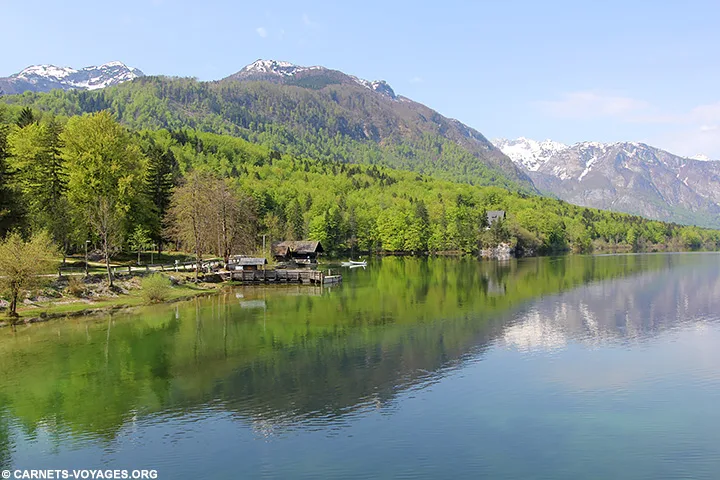 Visiter lac Bohinj Slovénie