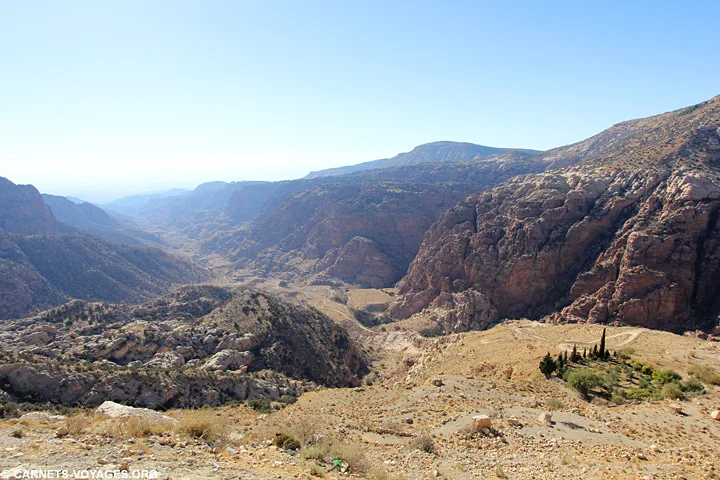 Réserve Dana road trip Jordanie