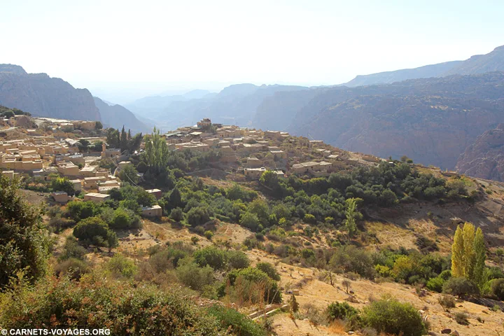 Réserve Dana road trip Jordanie
