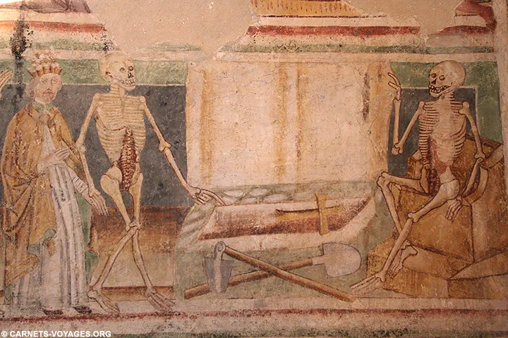 Fresques danse macabre Hrastovlje Slovenie