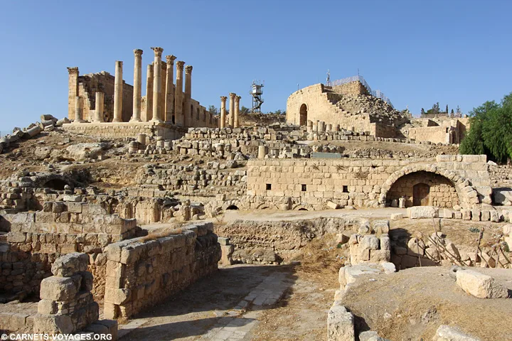 Jerash Road trip visiter la Jordanie