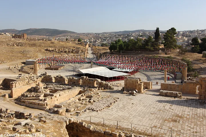Jerash Road trip visiter la Jordanie