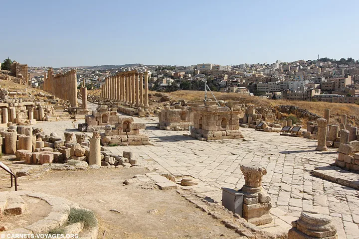 Jerash Road trip visiter la Jordanie