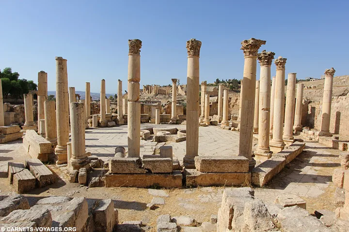 Jerash Road trip visiter la Jordanie
