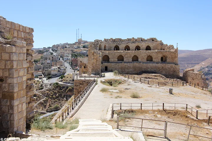 Chateau Kerak road trip Jordanie