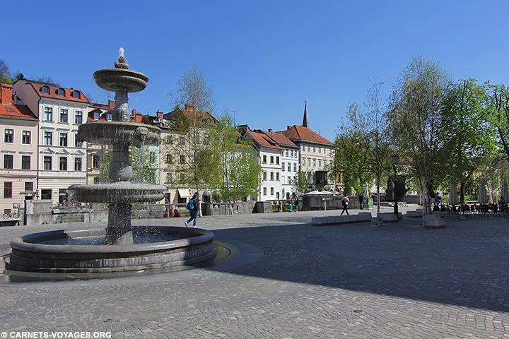 Plage Dvorni Ljubljana Slovénie